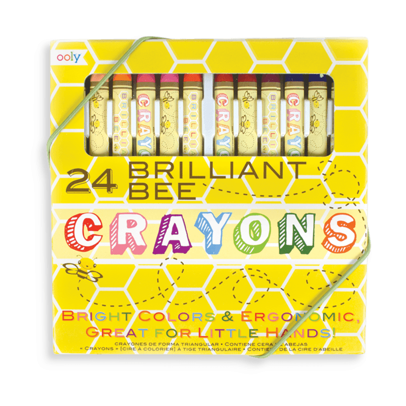 brilliant bee crayons - set of 24 - Why and Whale
