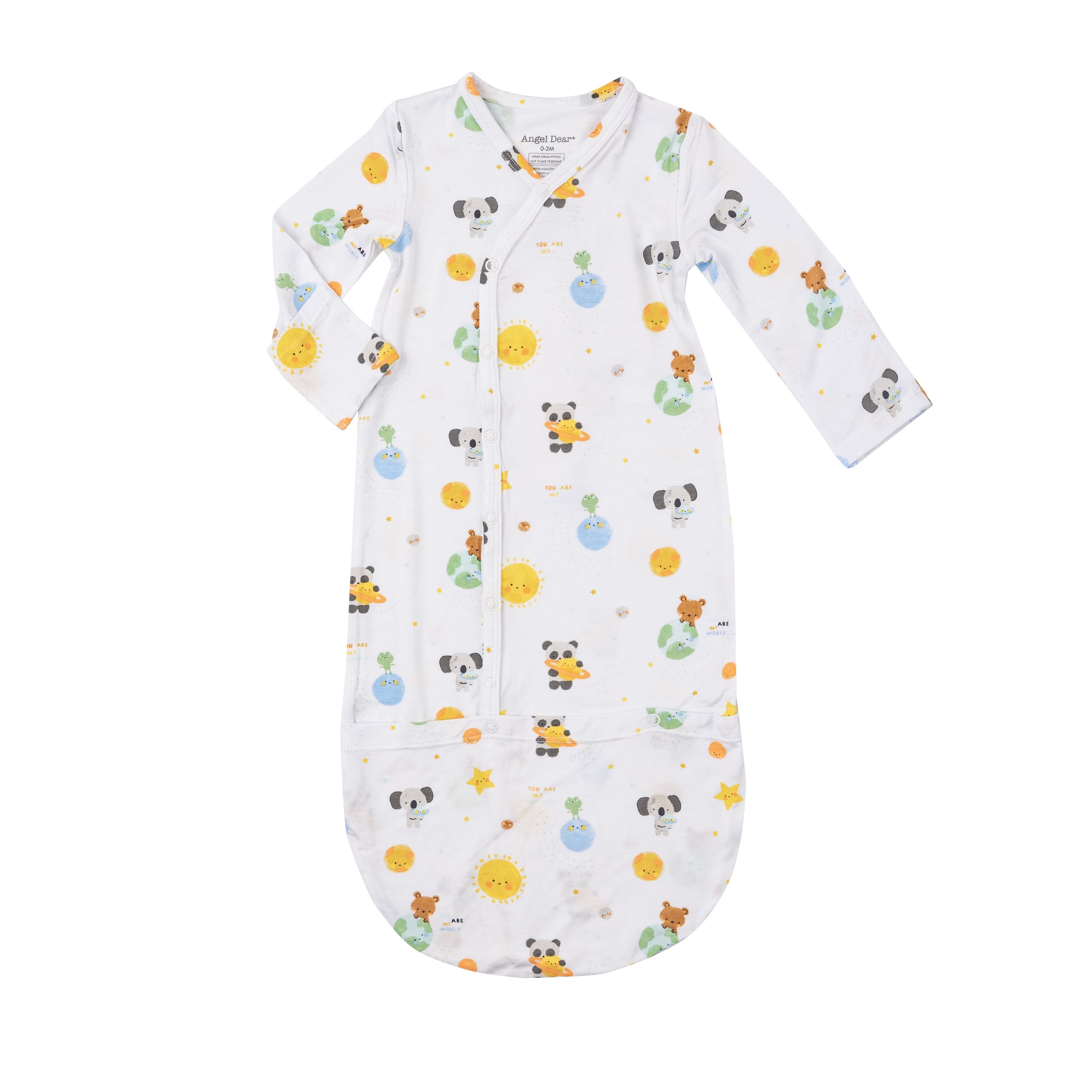 Bundle Gown - Baby Solar System