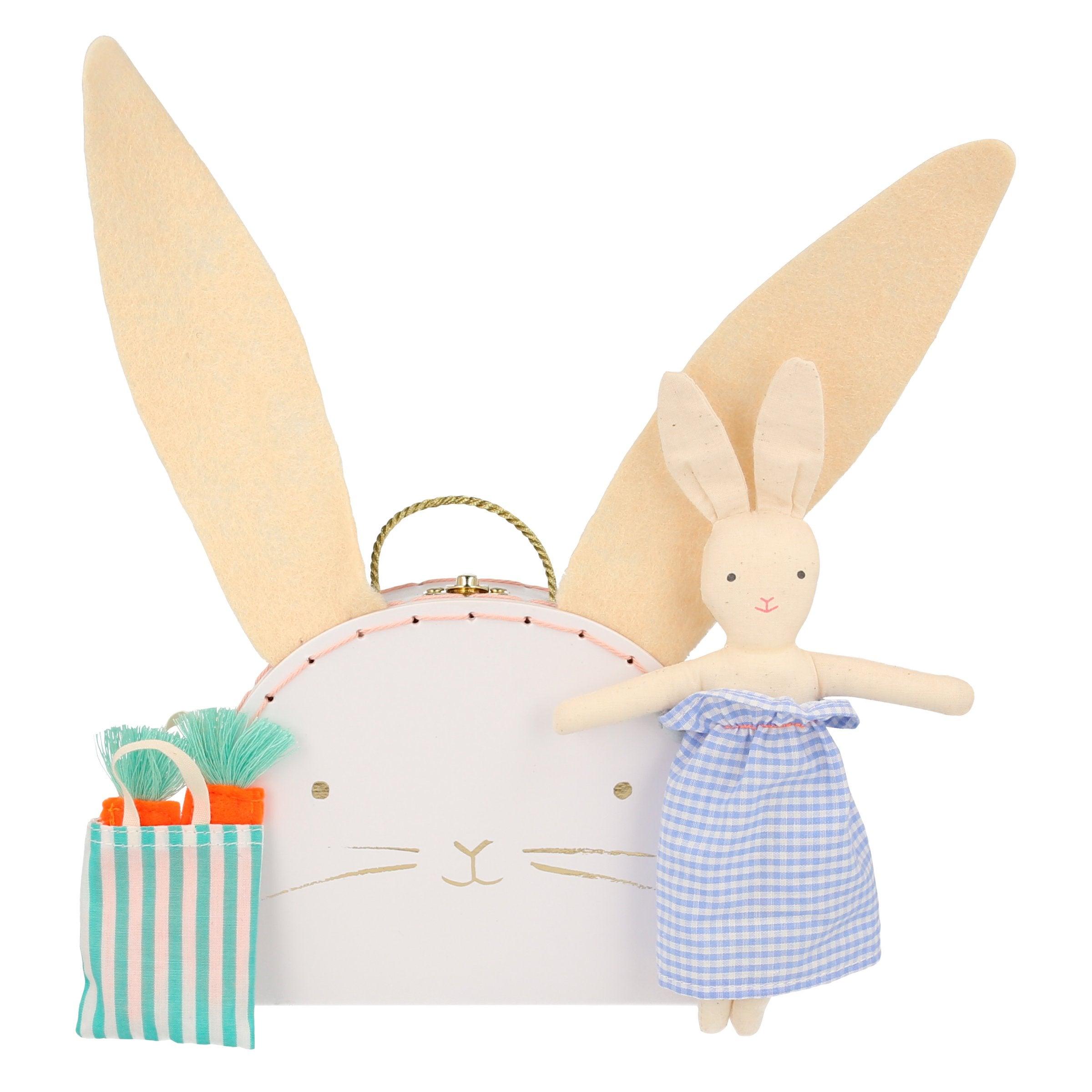 Bunny Mini Suitcase Doll - Why and Whale
