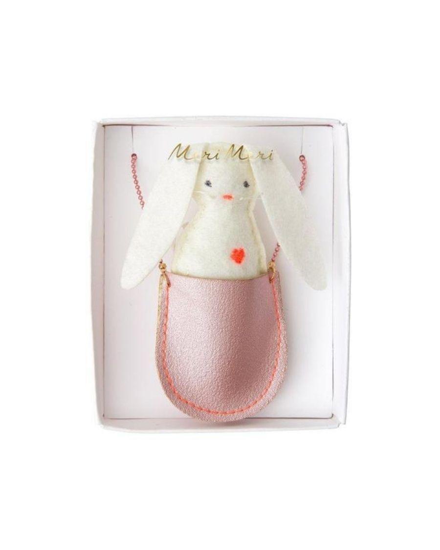 Bunny Pocket Necklace - Meri Meri - Why and Whale