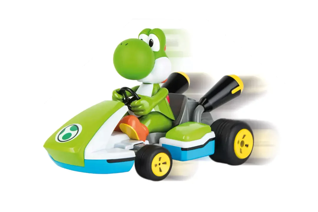2.4GHz Mario Kart Yoshi - Race Kart with Sound RC Toy