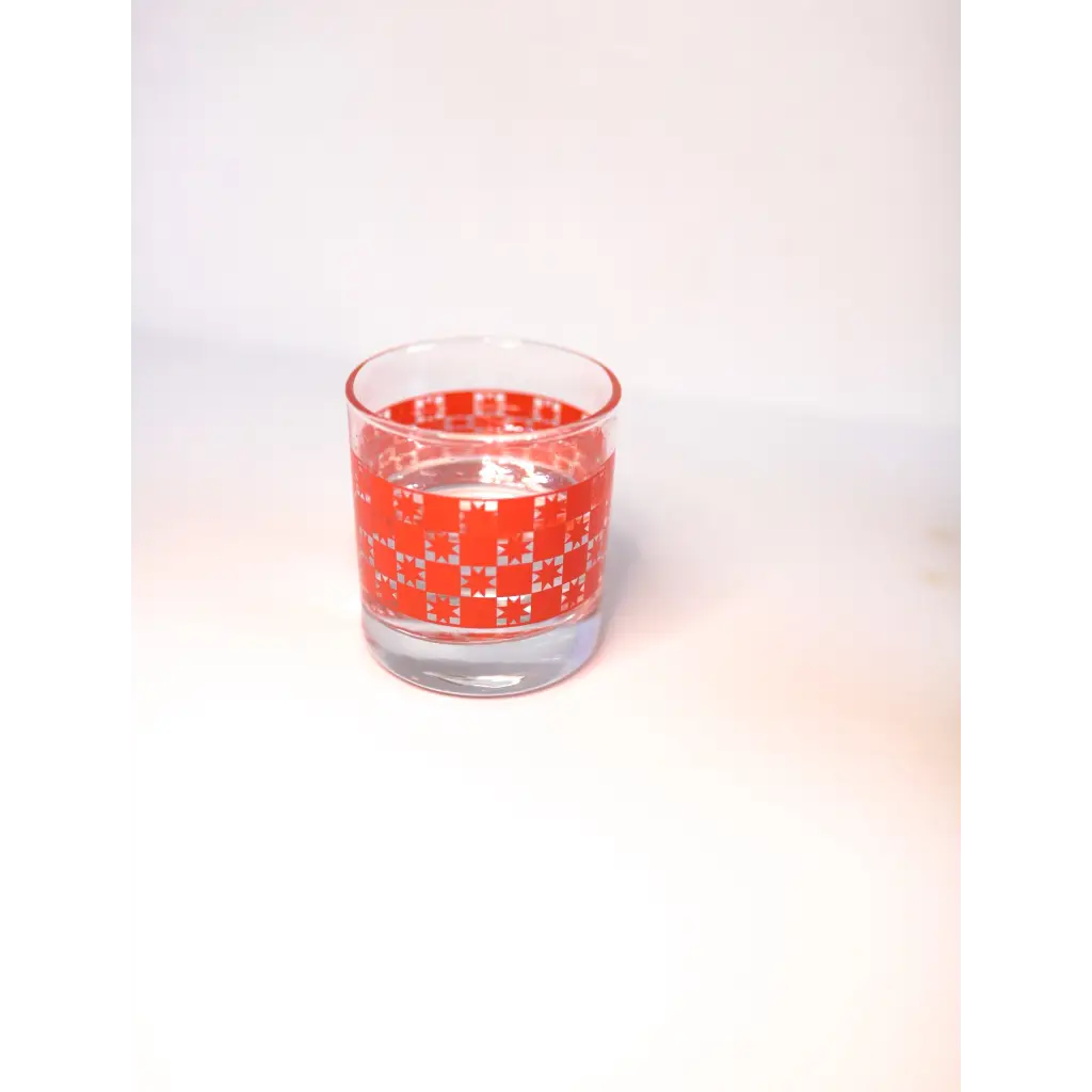 Checkered Burst Cocktail Glass | Special Release