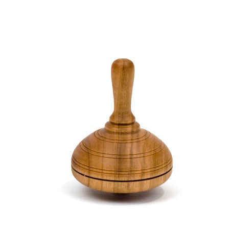 Classic Wood Spinning Top - Why and Whale