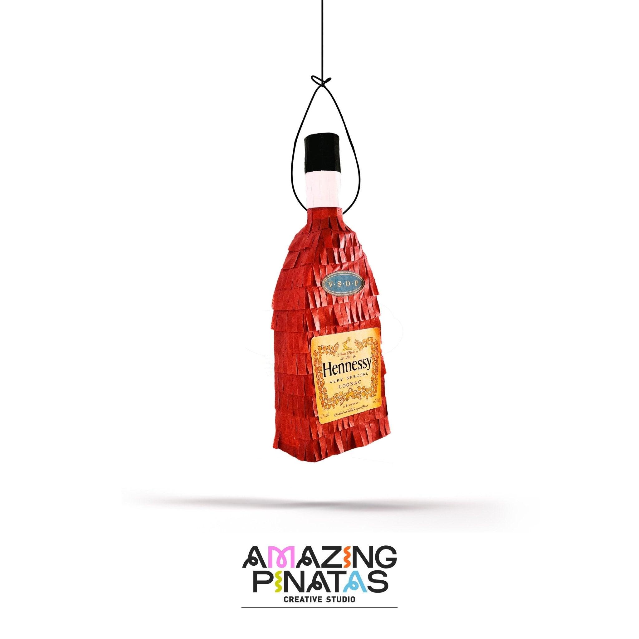 Cognac Liquor Bottle Pinata