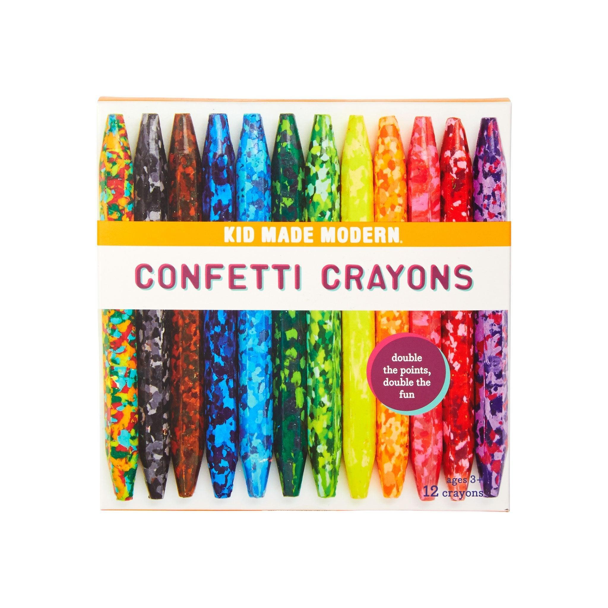 Confetti Crayons - Why and Whale