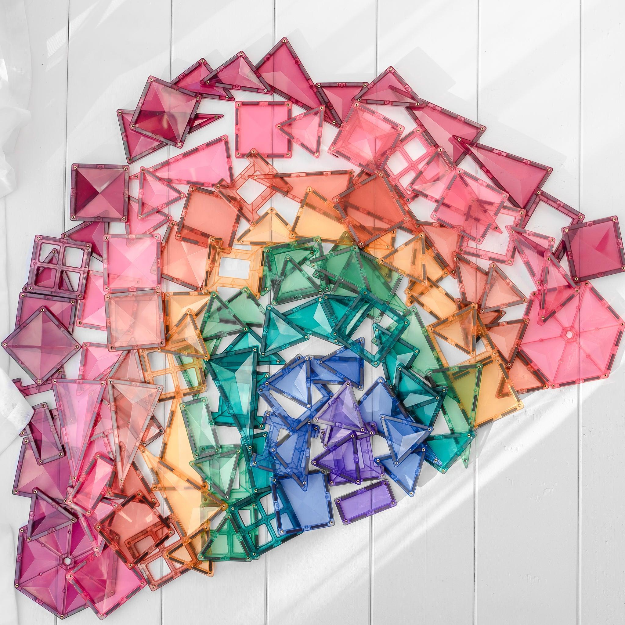 Connetix Tiles 202 Piece Pastel Mega Pack - Why and Whale