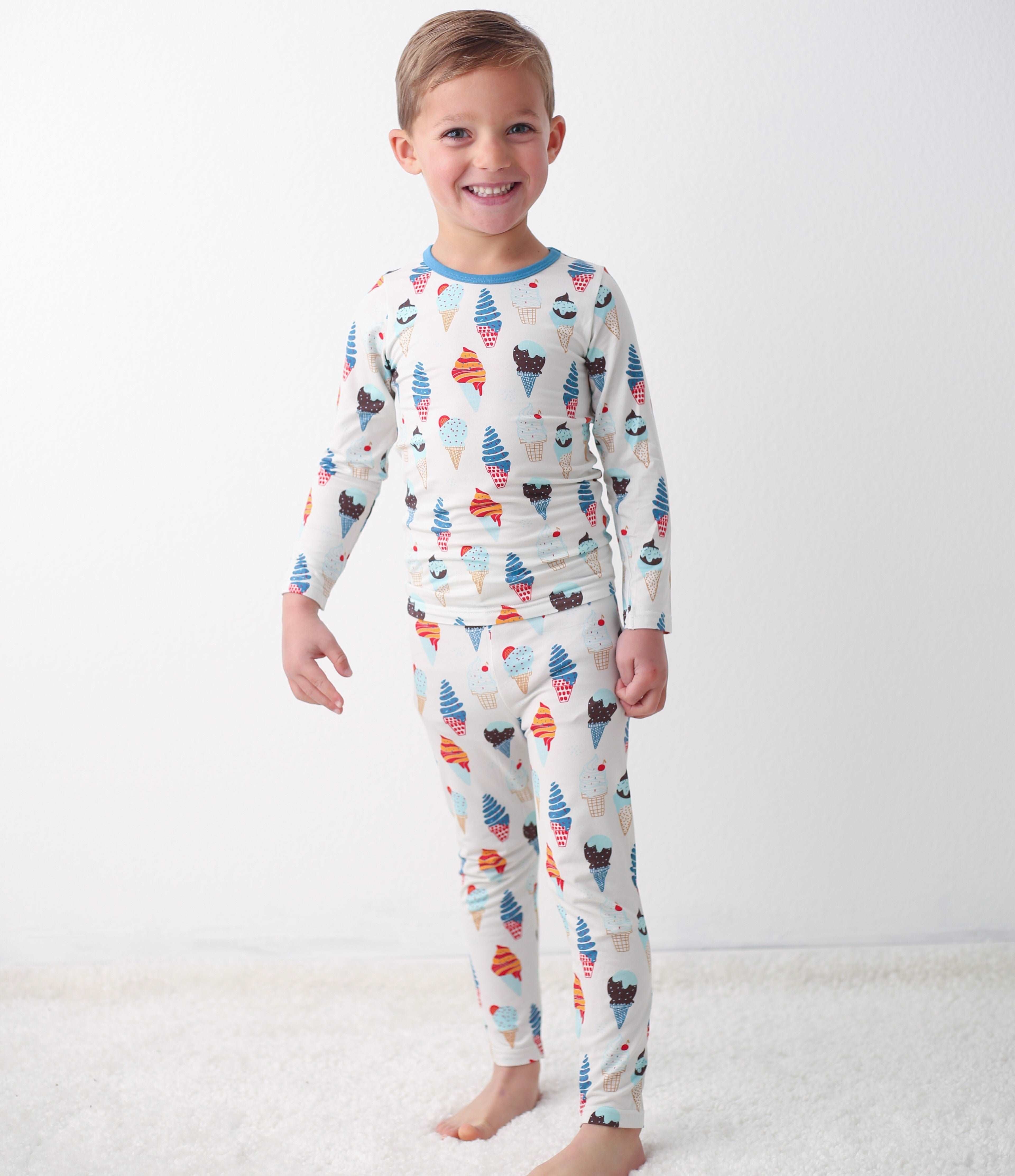 Cool Scoops Blue Pajama