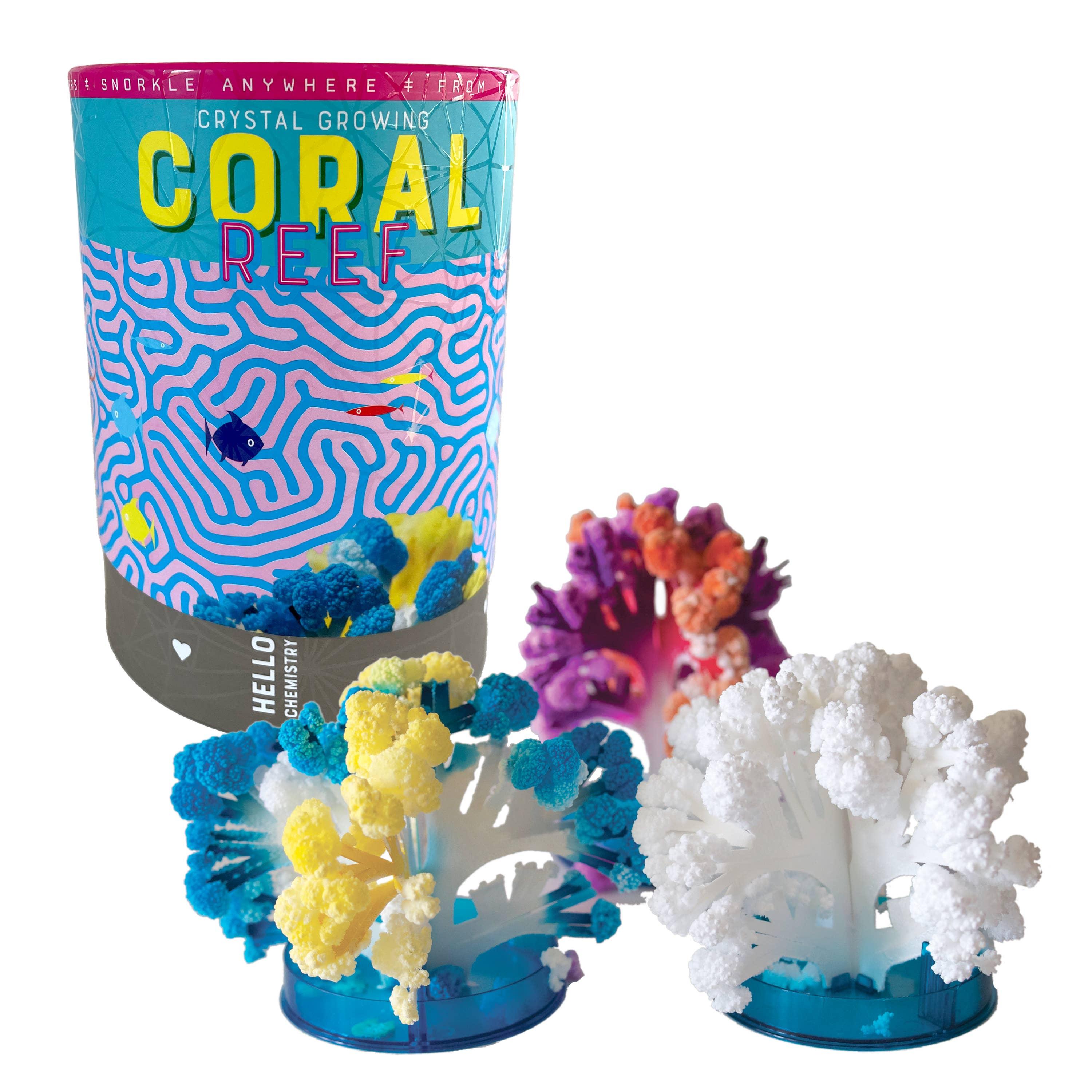 Crystal Growing Coral Reef - Why and Whale