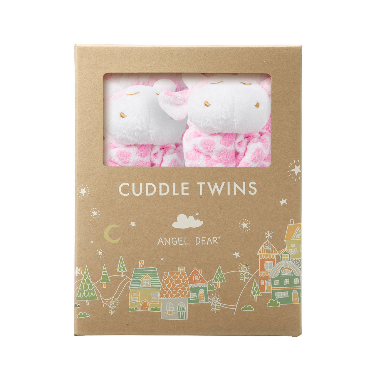 Cuddle Twins - Giraffe Pink