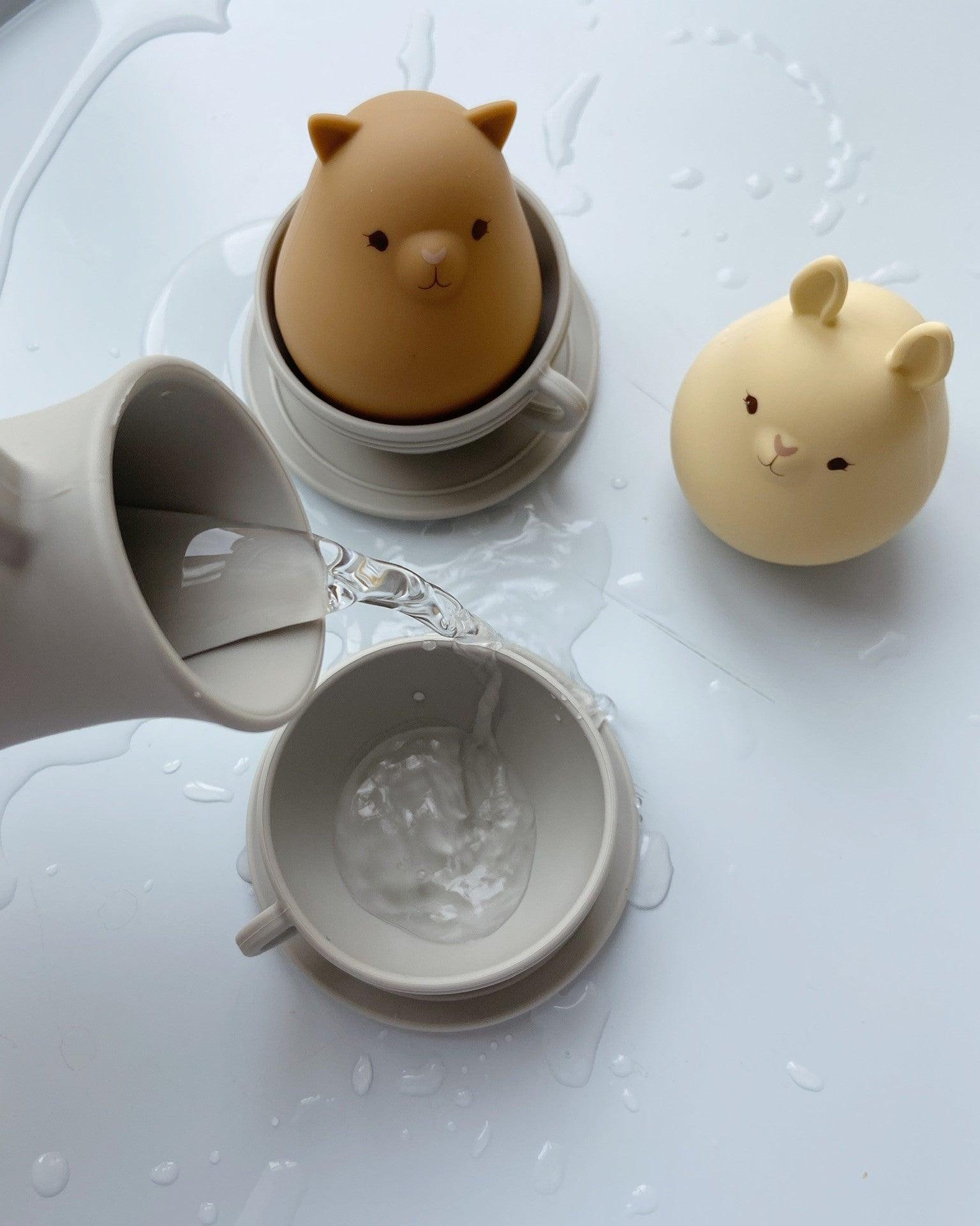 Cup in a Tub Silicone Bath Toy - Why and Whale