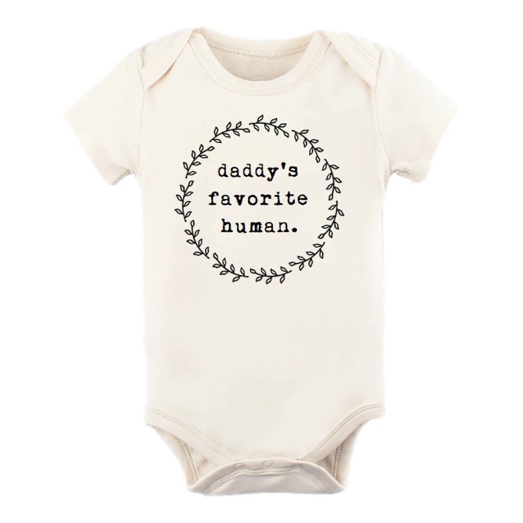 Daddy's Favorite Human - Organic Cotton Bodysuit