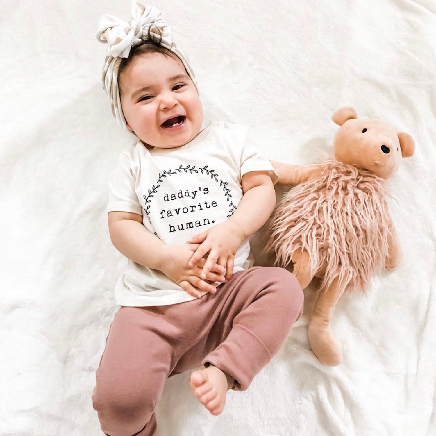 Daddy's Favorite Human - Organic Cotton Tee