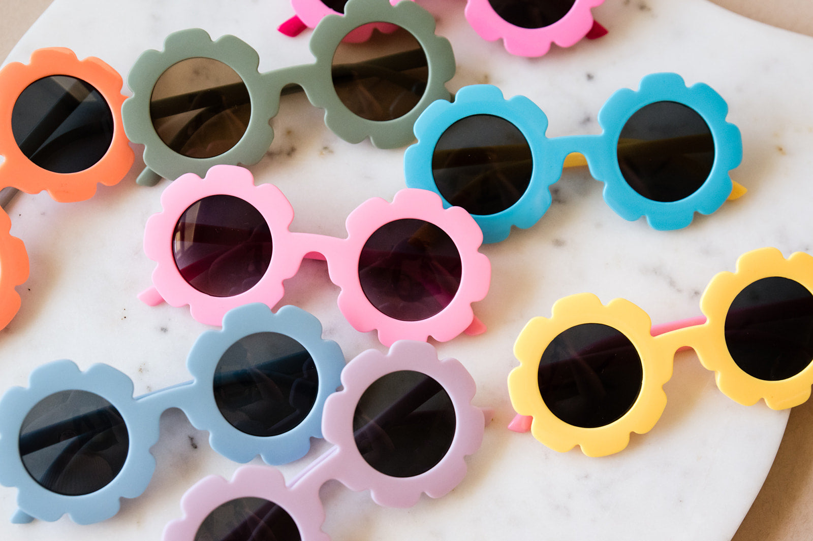 Toddler & Kid Daisy Sunglasses - Pink