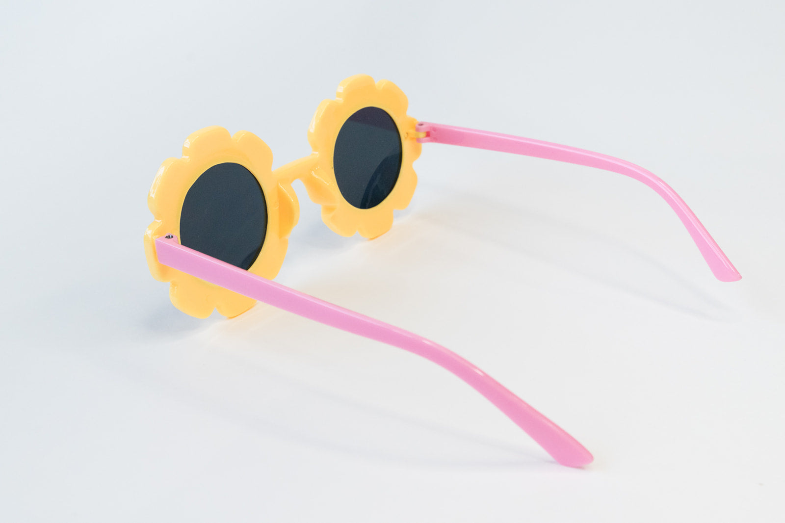 Toddler & Kid Daisy Sunglasses - Yellow & Pink