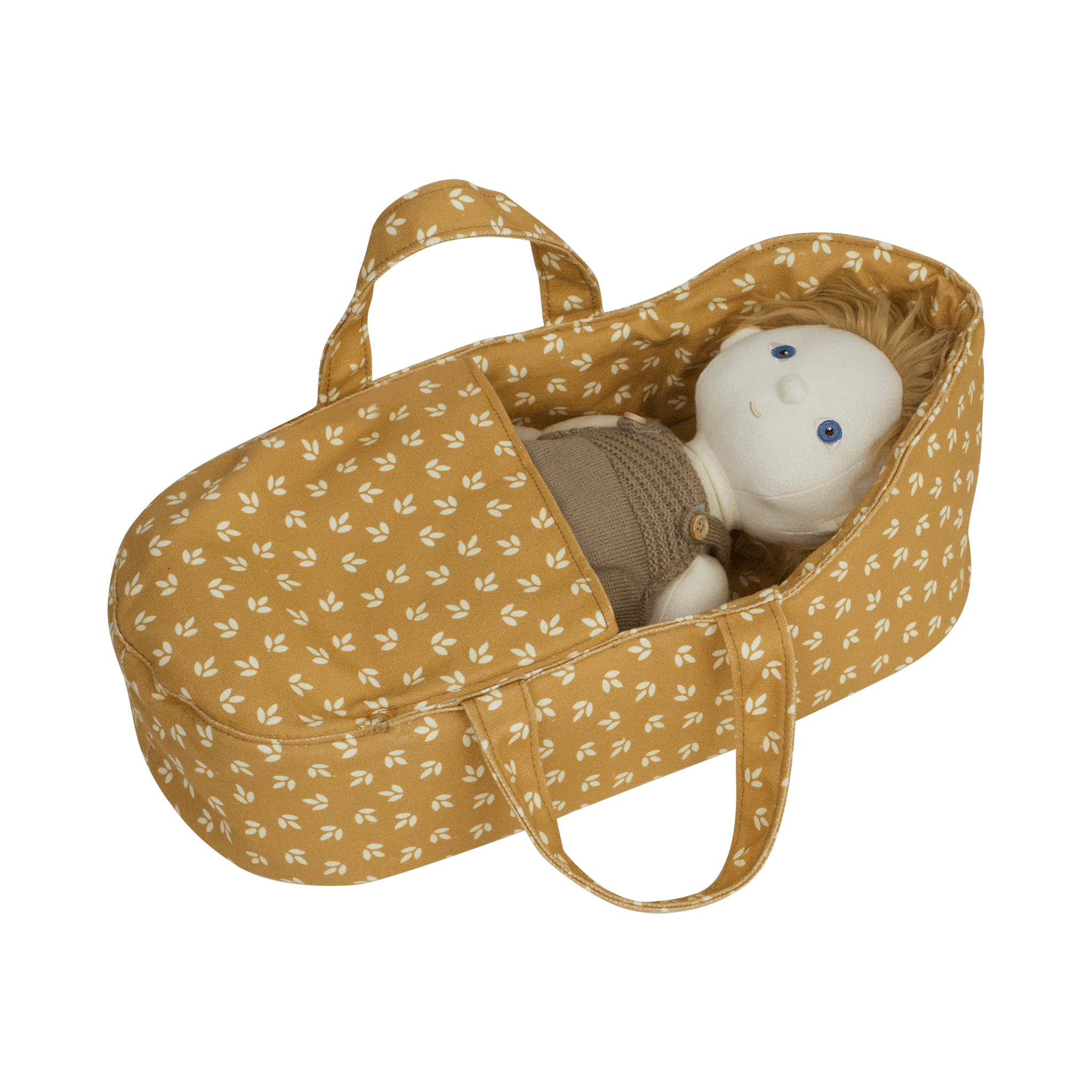 Dinkum Dolls Carry Cot - Leaf - Why and Whale