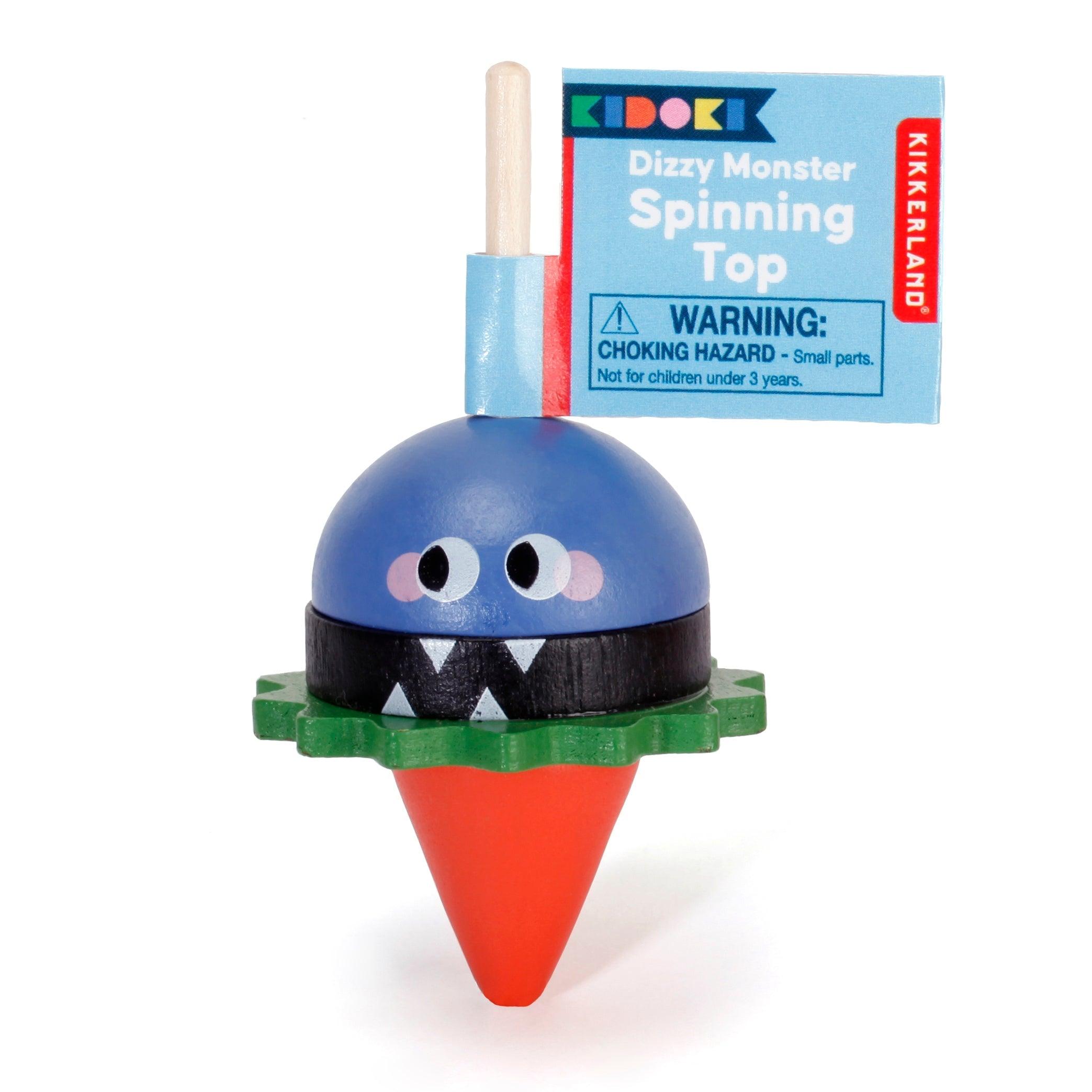 Dizzy Monster Spinning Top - Why and Whale