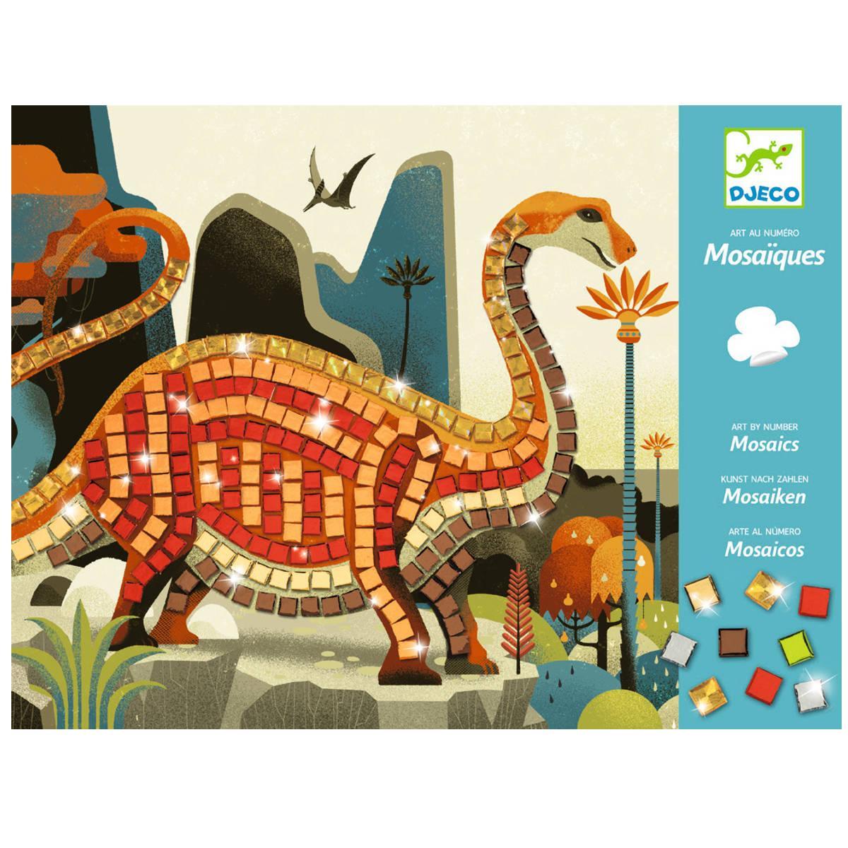Djeco Art By Number Mosaic, Dinosaurs - Why and Whale