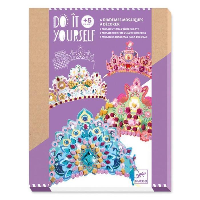 Djeco Like a Princess DIY Crowns Craft Kit - Why and Whale