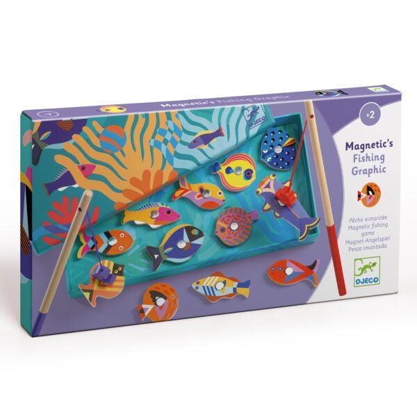 Djeco Magnetic Fishing Game - Why and Whale