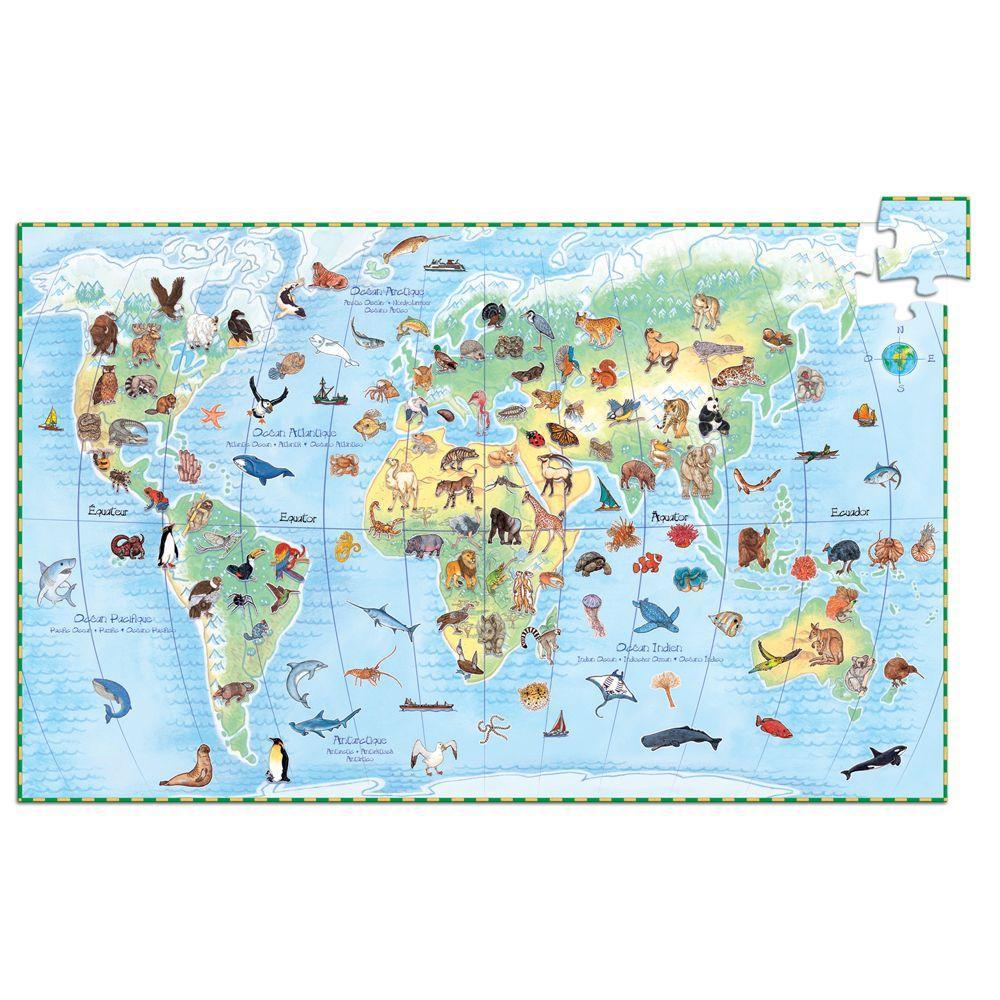 Djeco Puzzle Observation Animals of the World - Why and Whale
