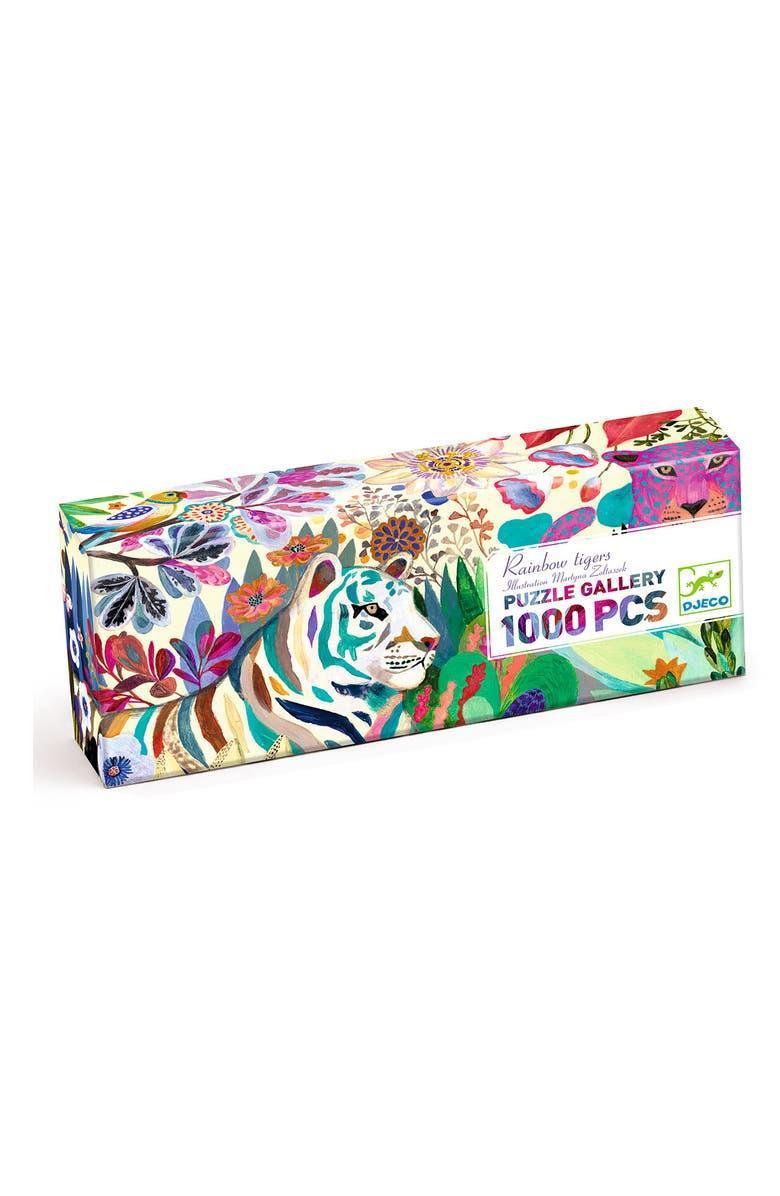 Djeco Rainbow Tigers 1000 Piece Puzzle - Why and Whale
