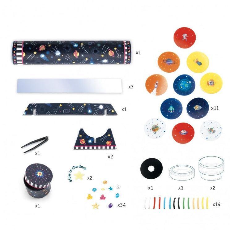 Djeco Space Immersion DIY Kaleidoscope Craft Kit - Why and Whale