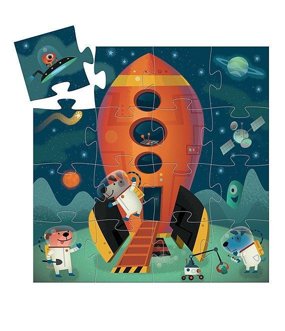 Djeco Spaceship 16 Piece Puzzle - Why and Whale