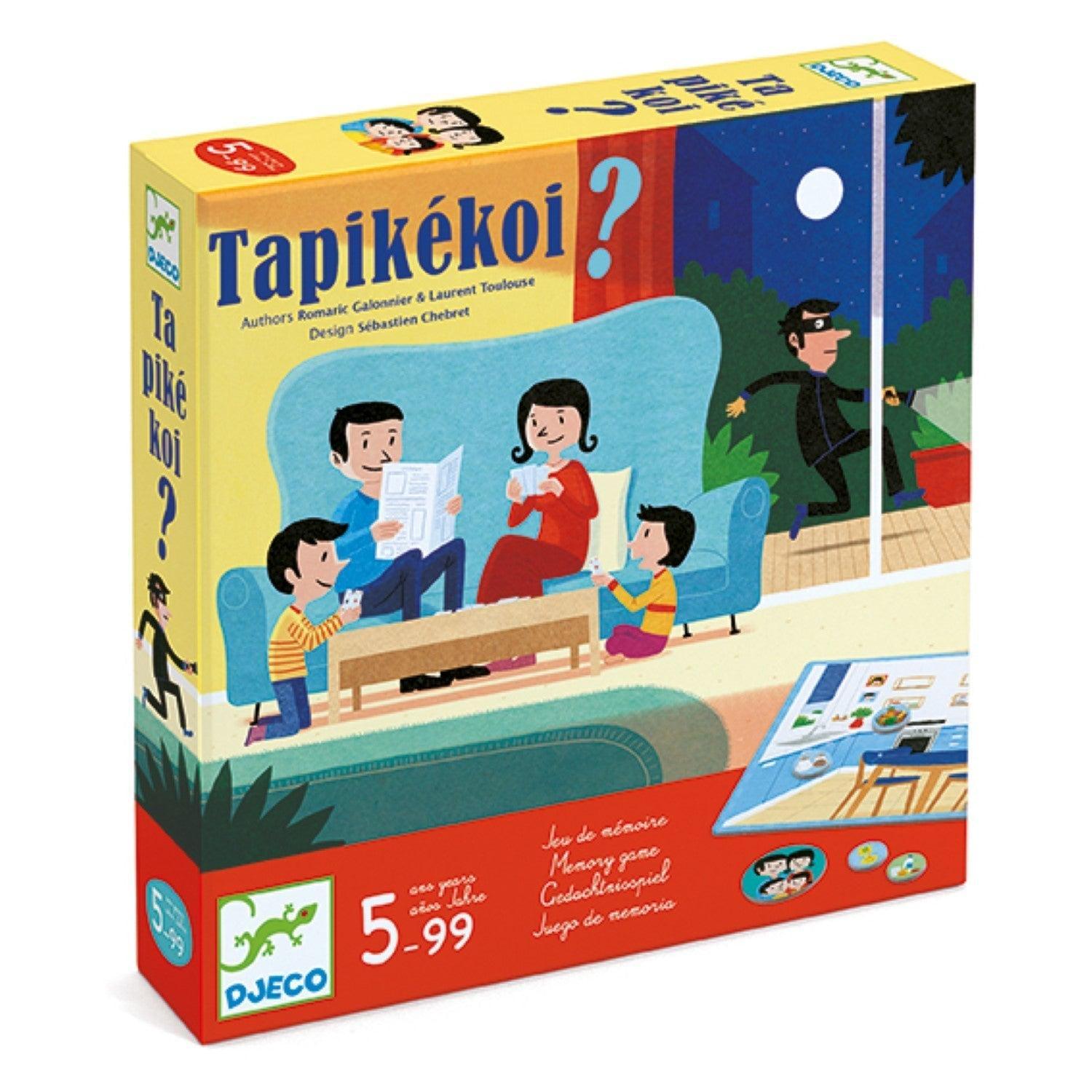 Djeco Tapokekoi Action Board Game - Why and Whale