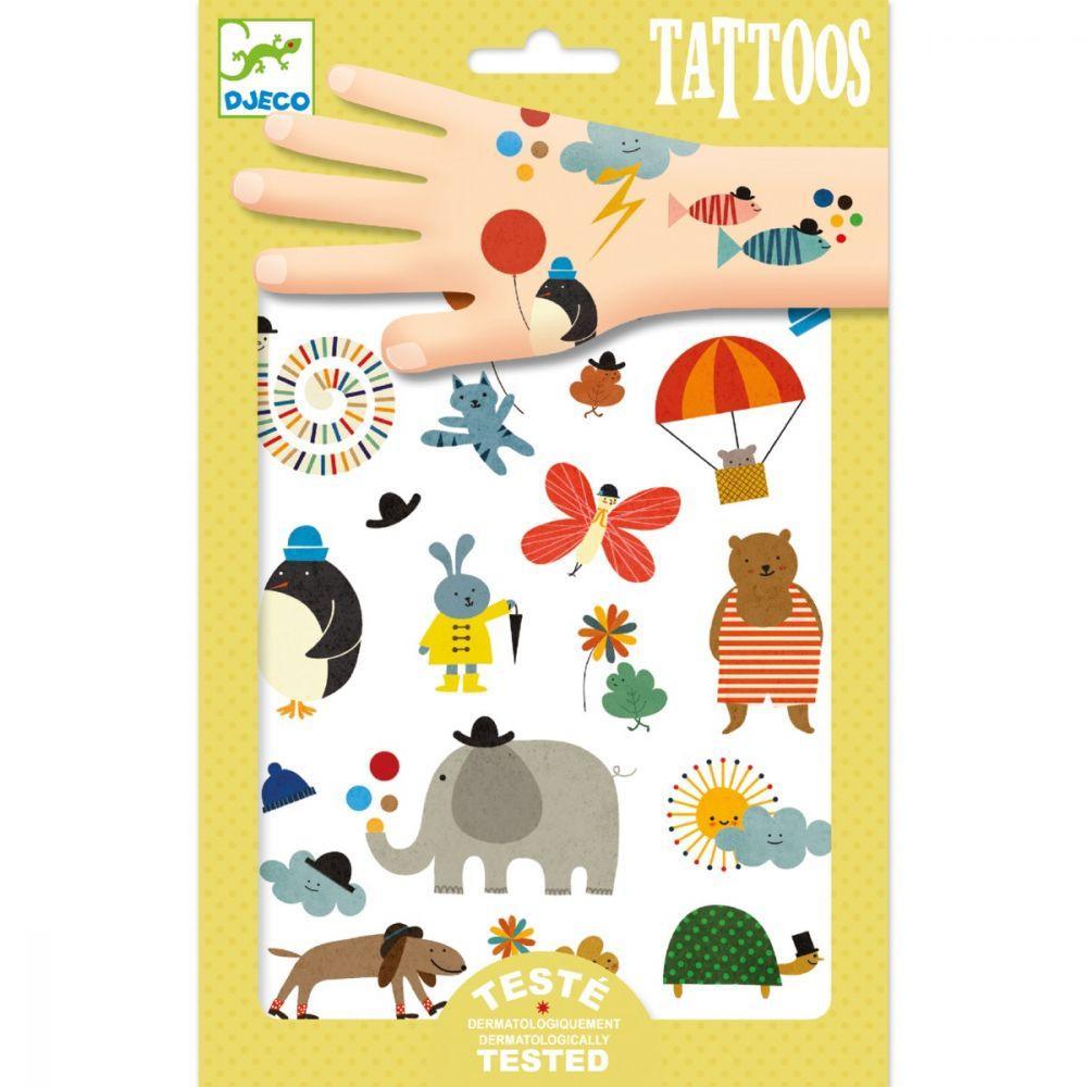 Djeco Tattoos Pretty Little Things - Why and Whale