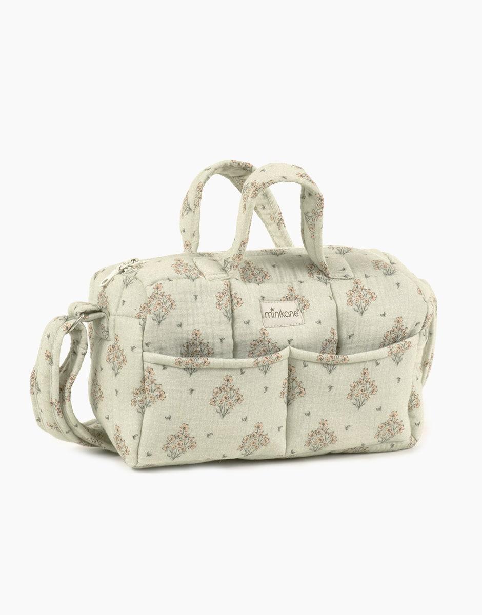 Doll Changing Diaper Bag, fleur de champs - Minikane - Why and Whale