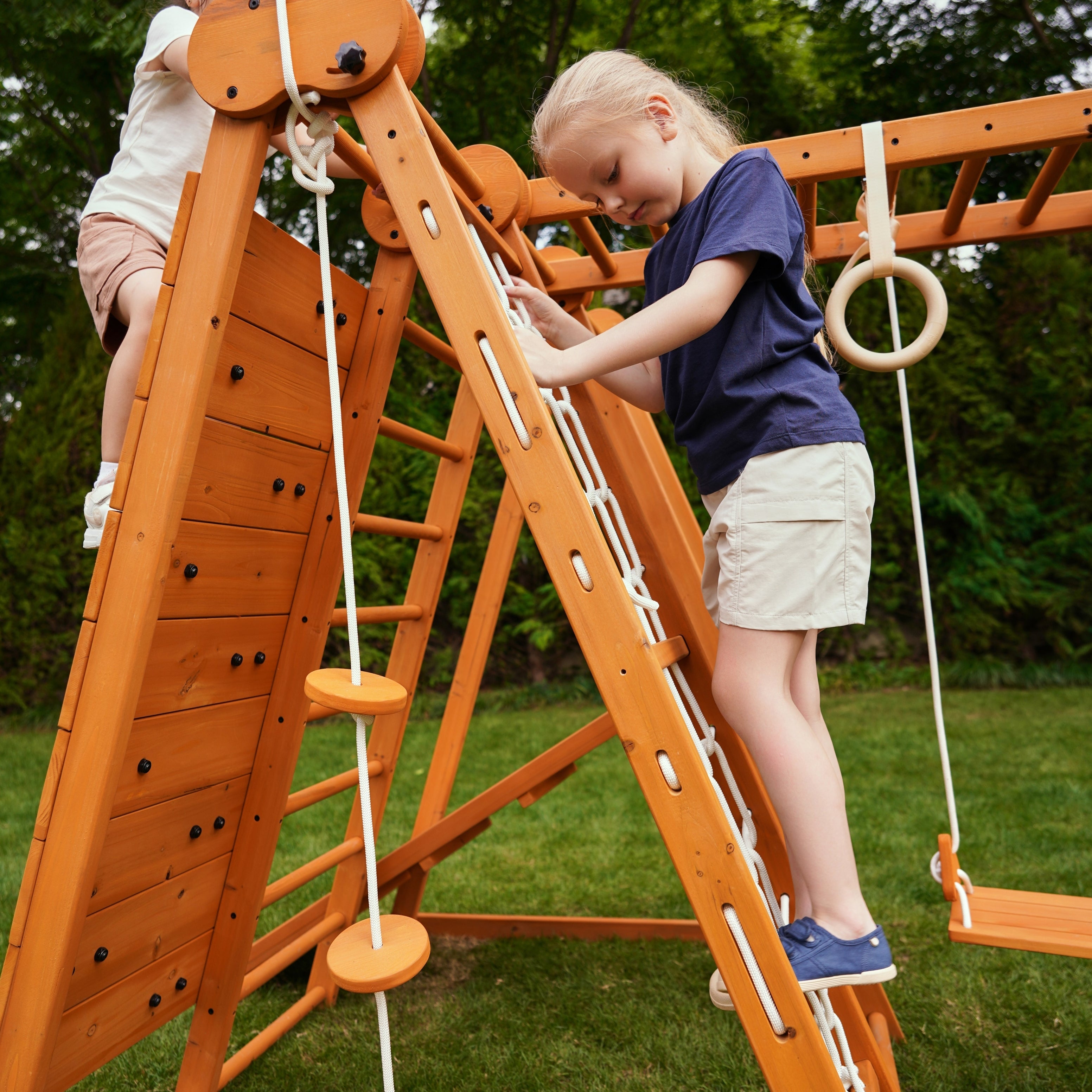 Chestnut - 8-in-1 Jungle Gym for Toddlers