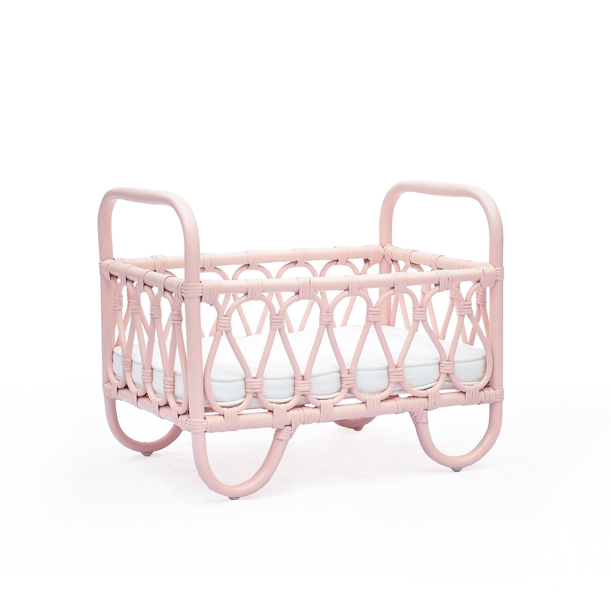 Ellie Petite Doll Crib - Why and Whale