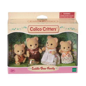 Calico Critters Cuddle Bear Family