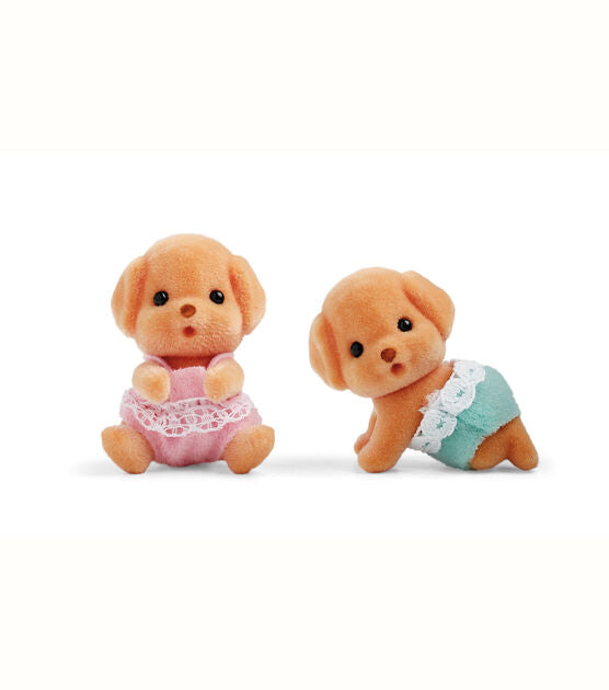 Calico Critters Toy Poodle Twins