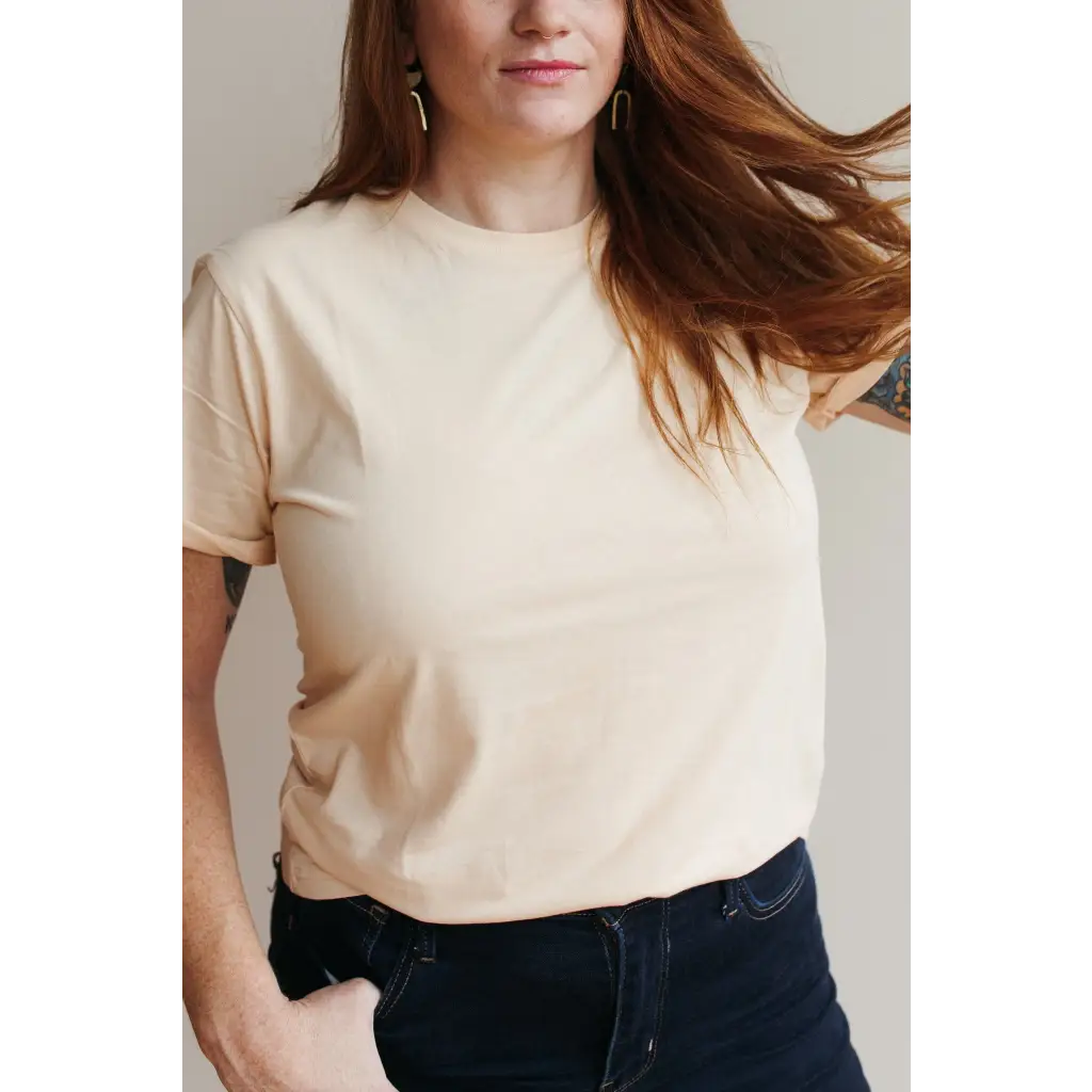 Everyday Organic Cotton T-Shirt in Sunkiss