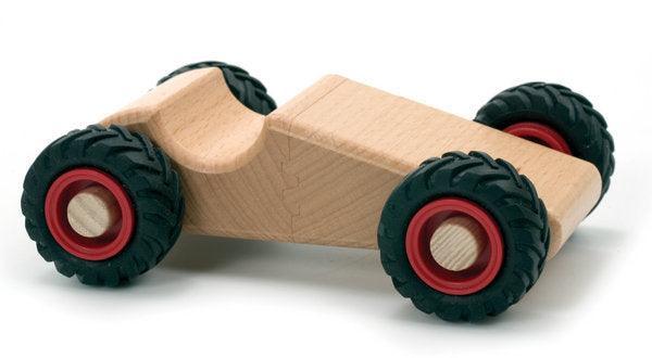 Fagus - Speedy Wooden Car - Why and Whale