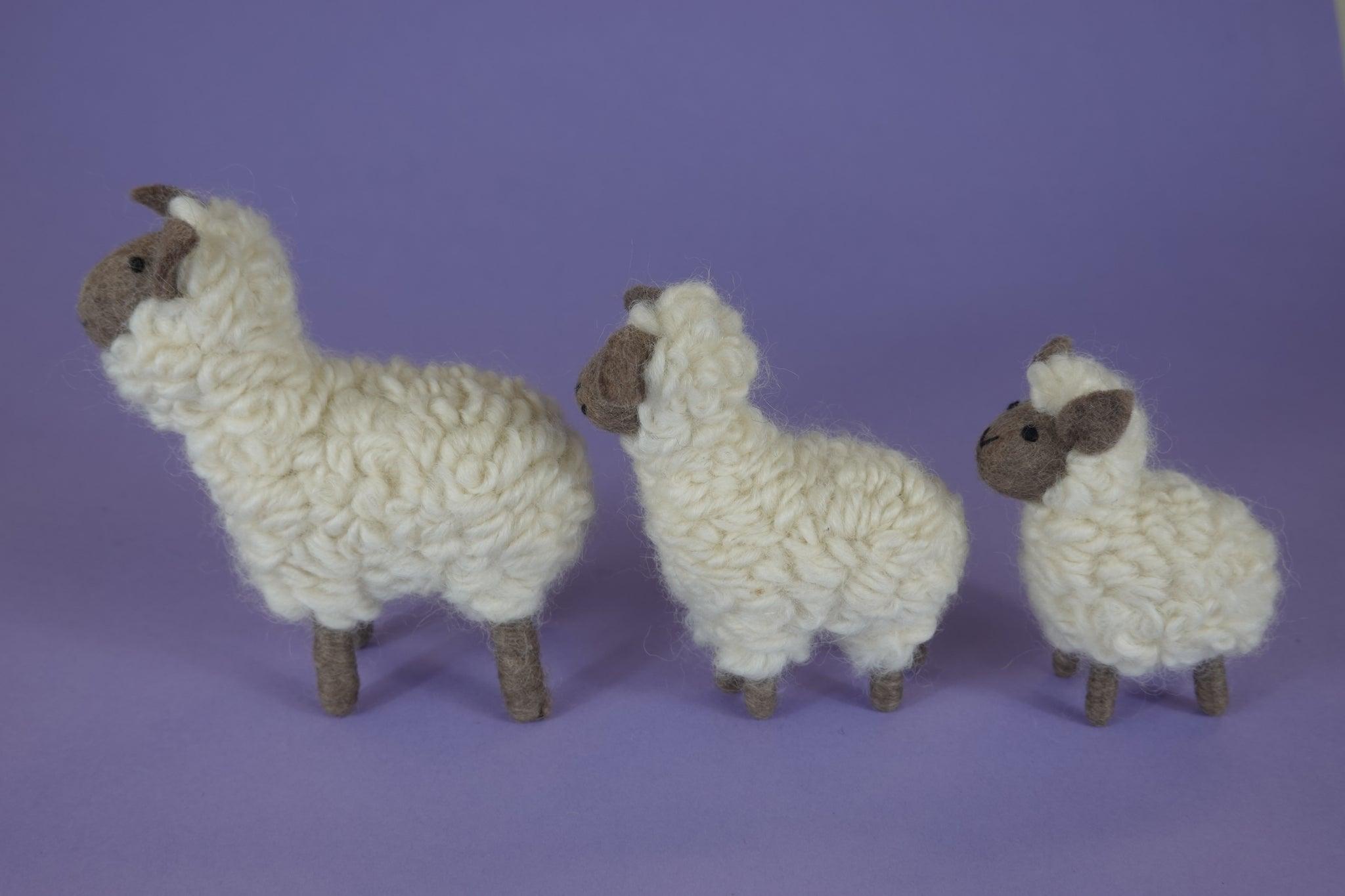 Flock of Sheep Set of 9 - Why and Whale
