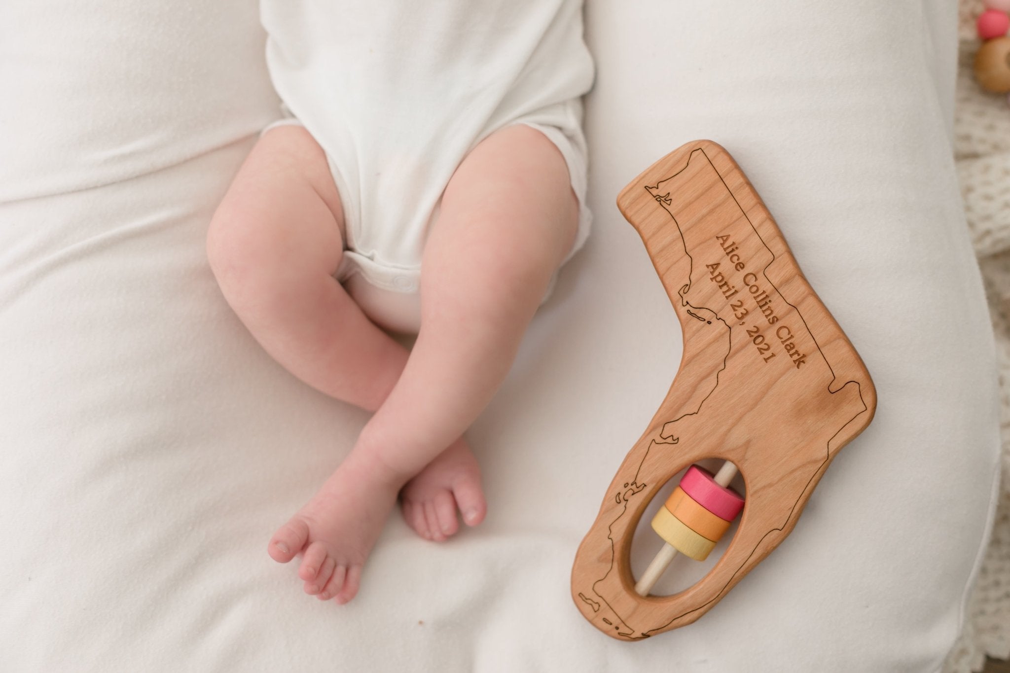 Florida State Wooden Baby Rattle™