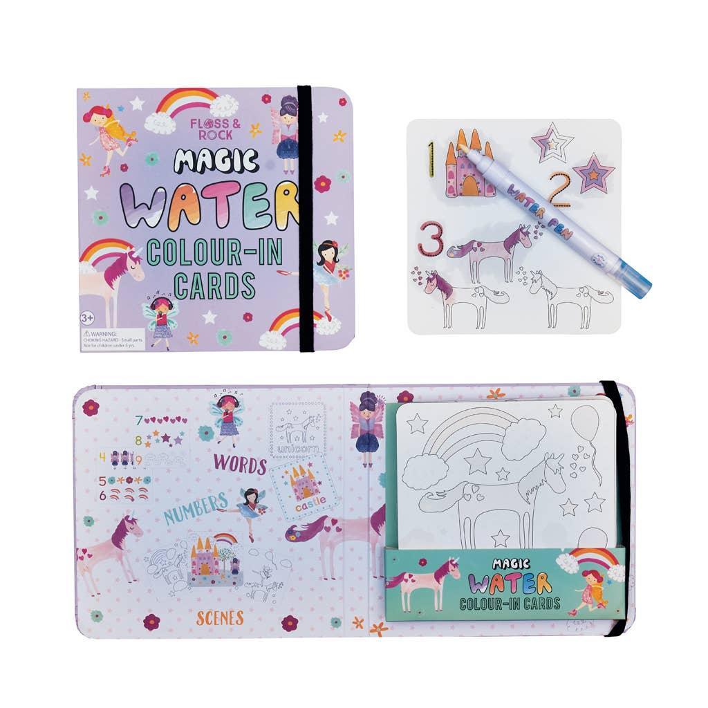 Floss & Rock Fairy Unicorn Water Pen and Cards - Why and Whale