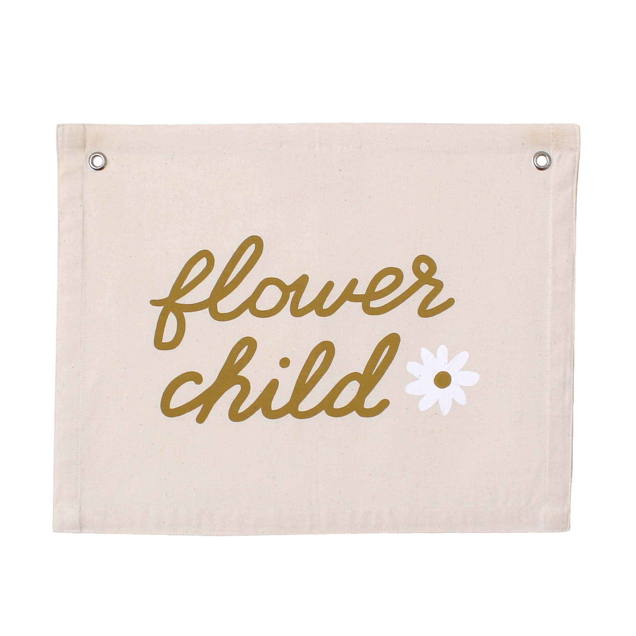 flower child banner
