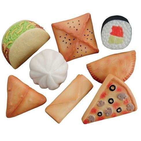 Foods of the World – Sensory Play Stones, Set of 8 - Why and Whale