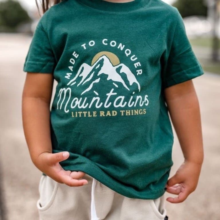 MADE TO CONQUER TEE - FOREST GREEN