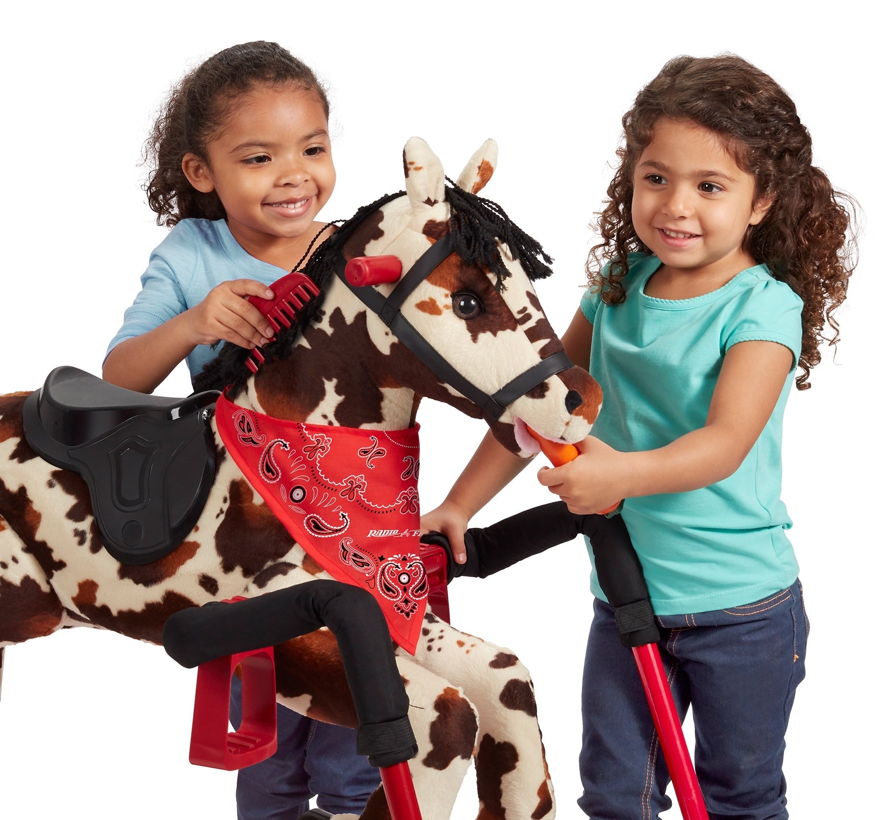 Freckles: Plush Interactive Riding Horse