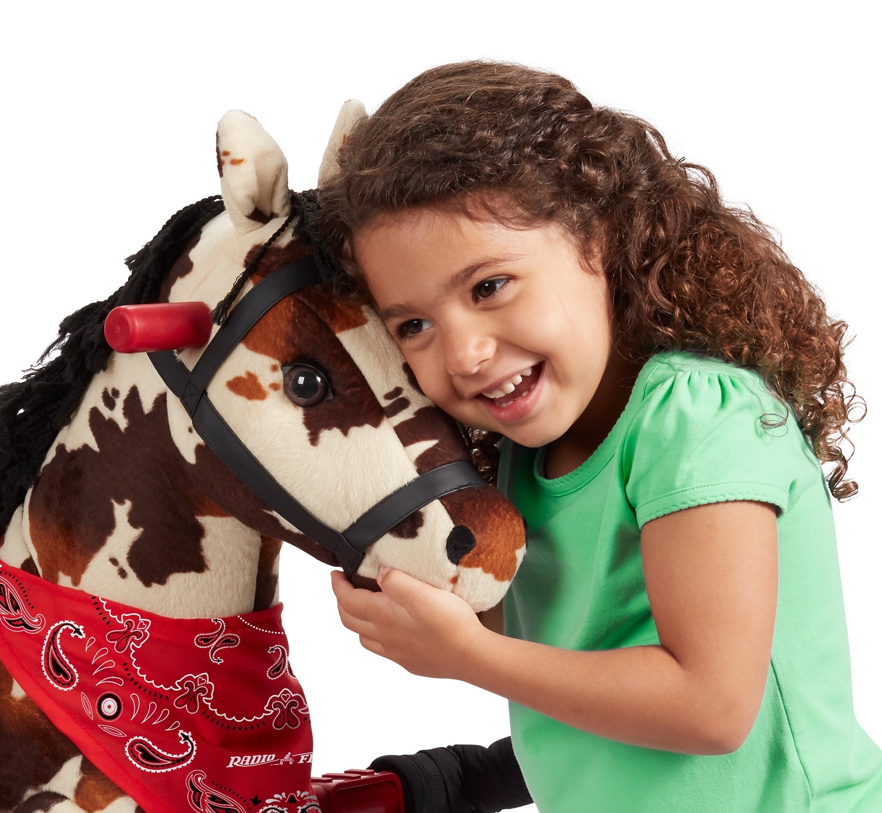 Freckles: Plush Interactive Riding Horse