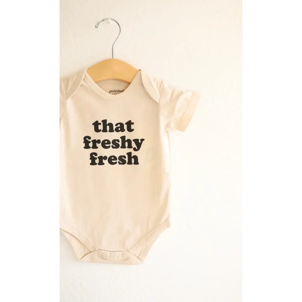 Freshy Fresh Organic Cotton Baby Onesie