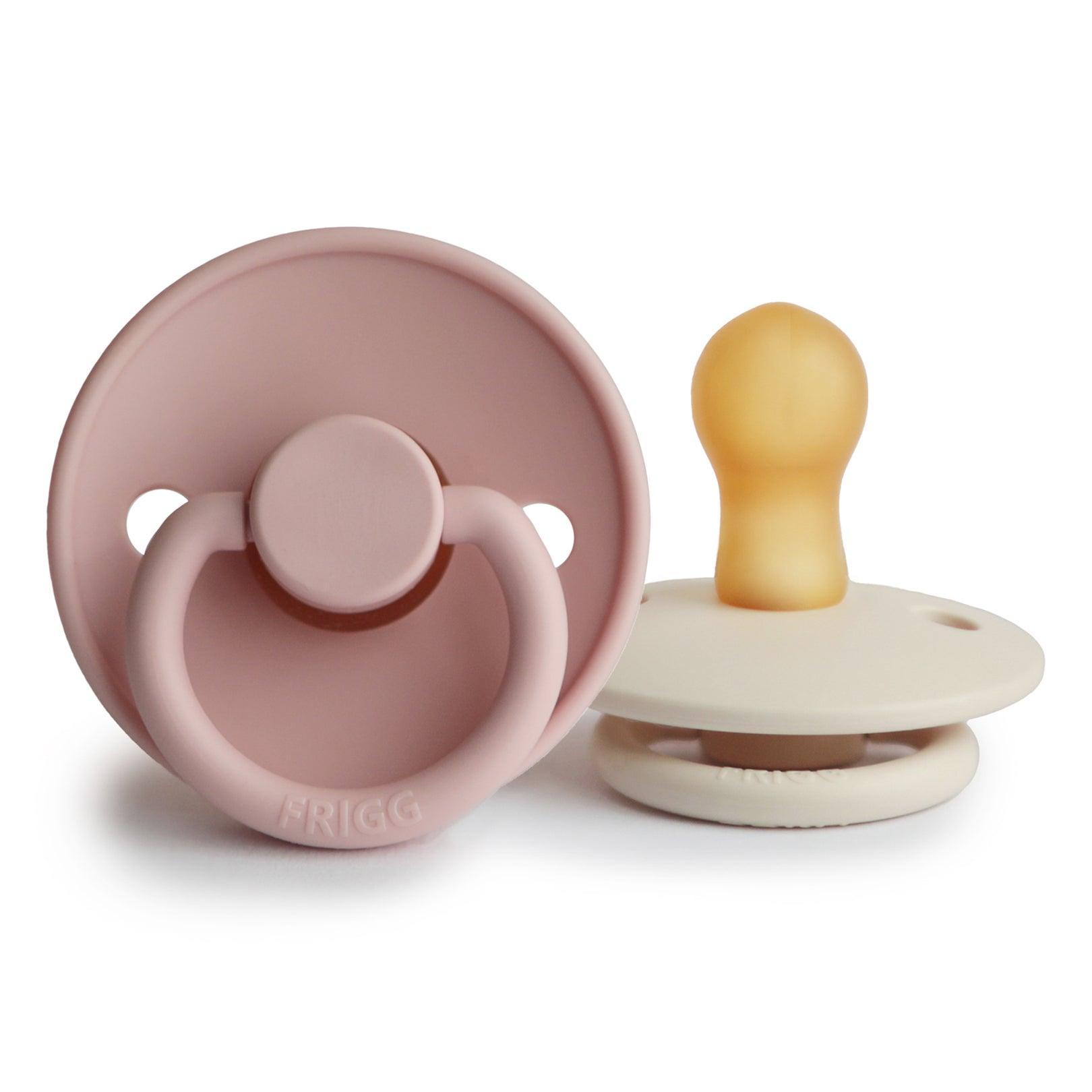 FRIGG Natural Rubber Pacifiers | 2-Pack - Why and Whale