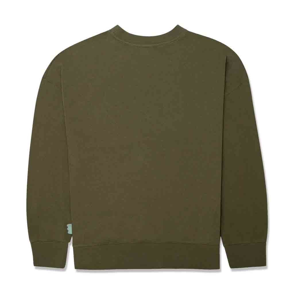 I Love The Forest Adult Sweatshirt - Olive