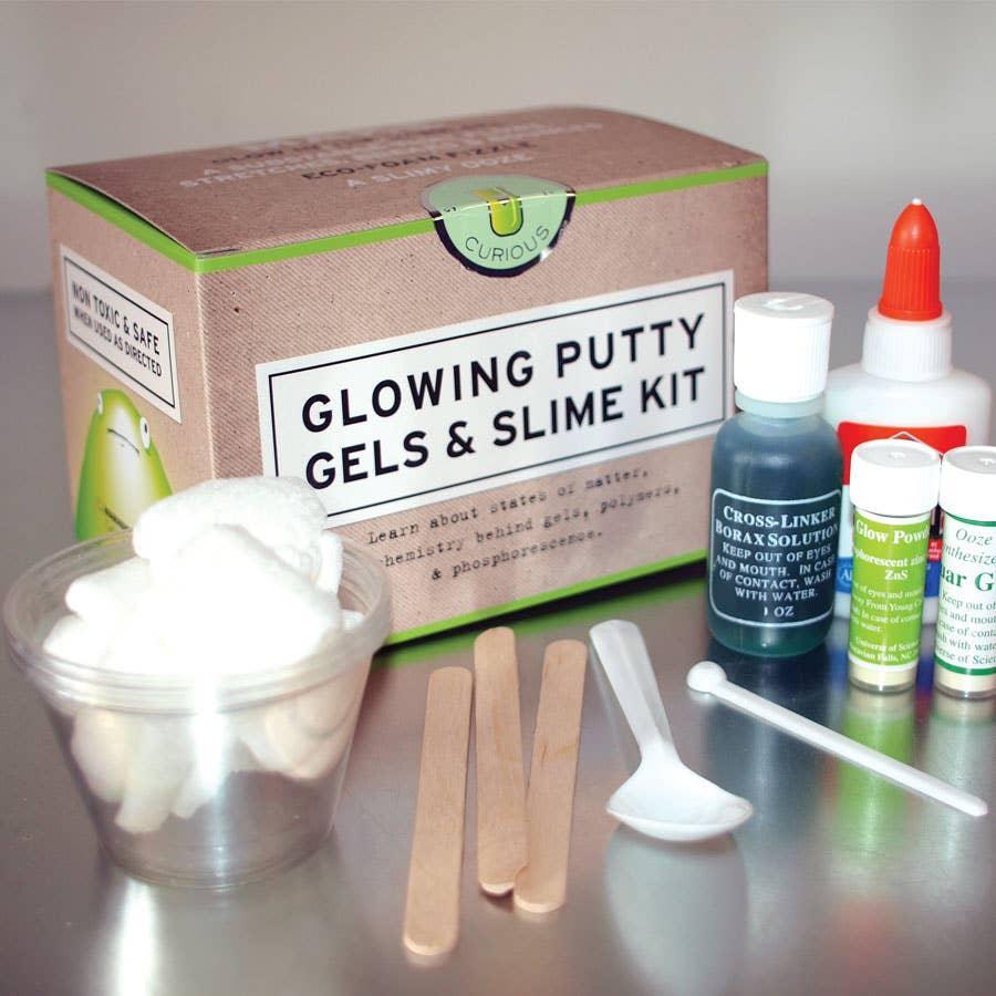 GLOWING PUTTY, GELS & SLIME KIT - Why and Whale