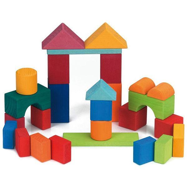 Gluckskafer - Colorful Building Blocks 27 Pc - Why and Whale