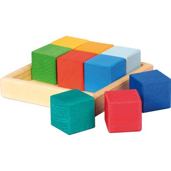 Gluckskafer - Quadrat Building Set Cubes - Why and Whale